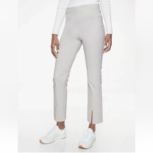 NWOT Athleta Wander Slim Straight Crop Galactic Grey Business Casual Women’s 10